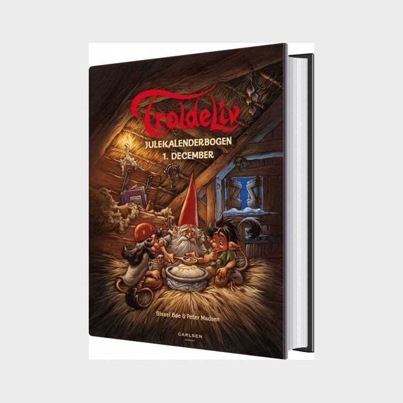 Troldeliv - Julekalenderbogen - Peter Madsen - Bog