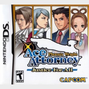 Phoenix Wright Justice For All (import) - Nintendo DS