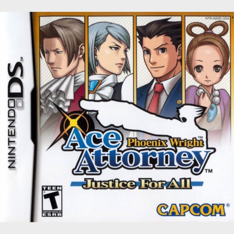 Phoenix Wright Justice For All (import) - Nintendo DS