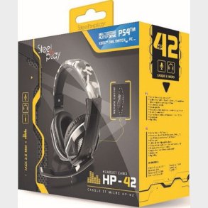 Wired Gaming Headset Til Ps4, Pc, Xbox One Og Nintendo Switch