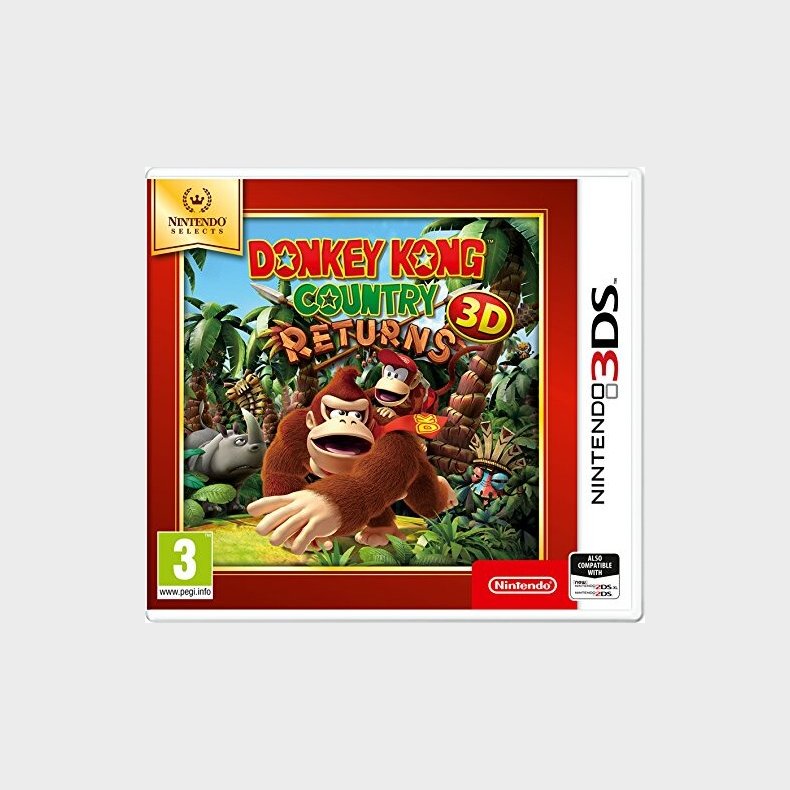 Donkey Kong Country Returns 3d (select) - Nintendo 3DS