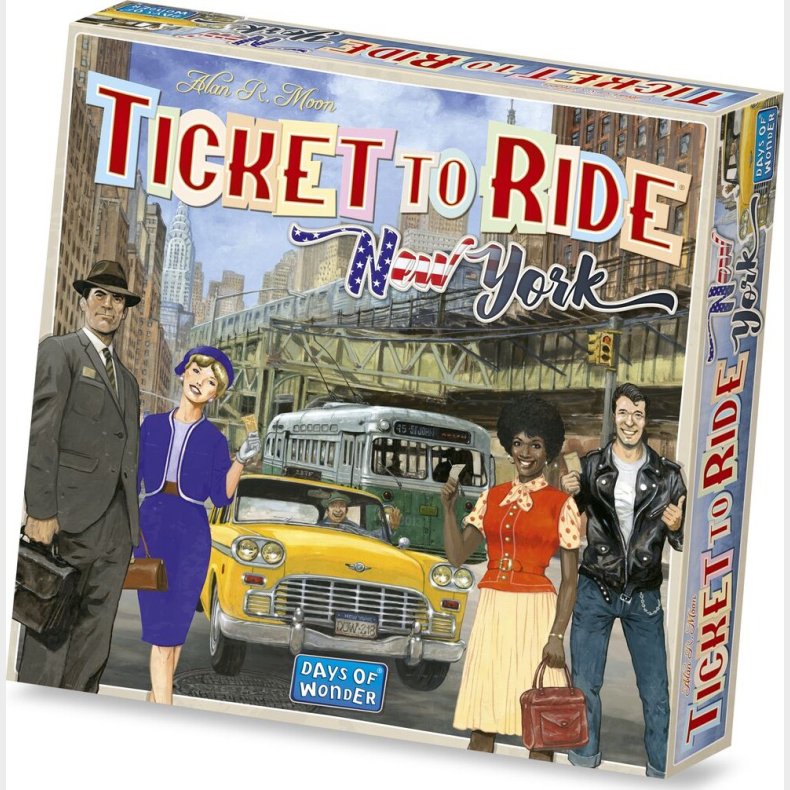 Ticket To Ride: New York - Brtspil - Engelsk