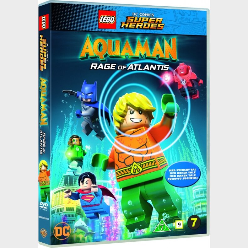 Aquaman Lego Movie - Rage Of Atlantis - DVD - Film