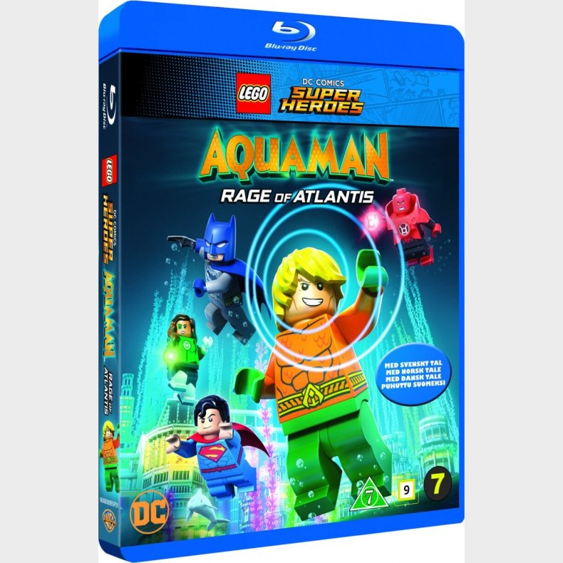 Aquaman Lego Movie - Rage Of Atlantis - Blu-Ray