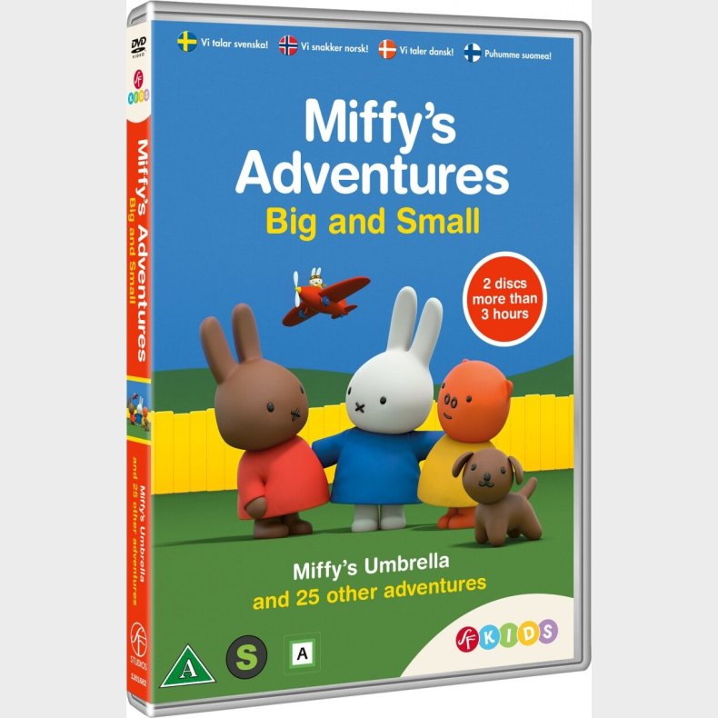 Miffy's Adventures - Big And Small - DVD - Film