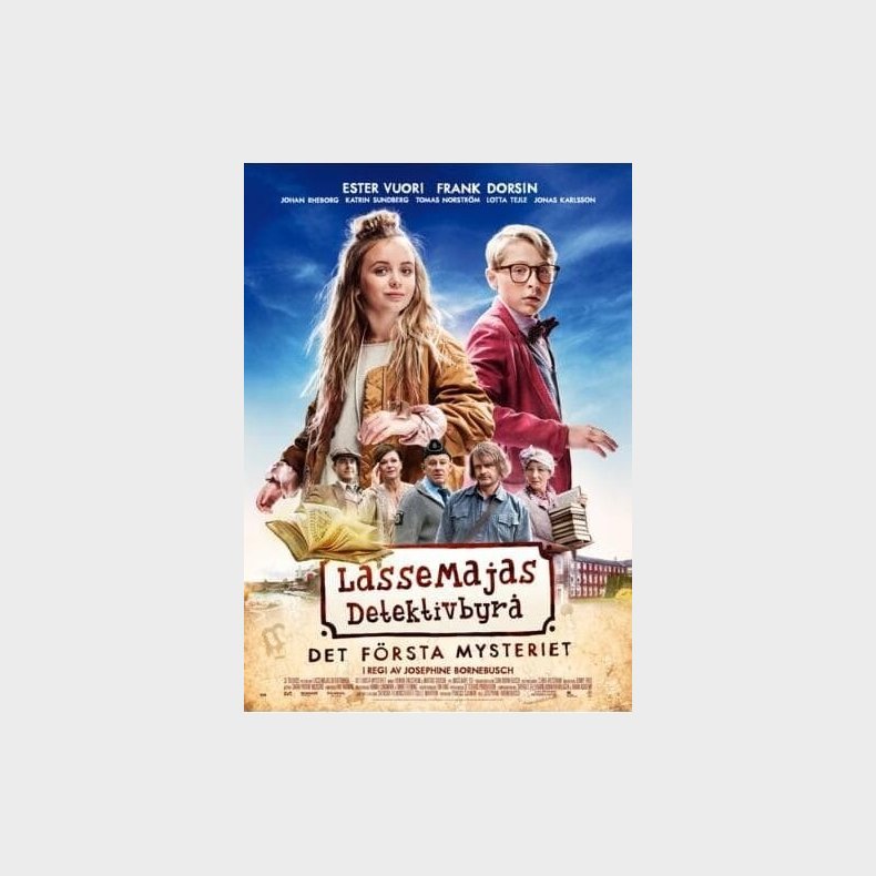 Lassemajas Detektivbureau - Det Frste Mysterium - 2018 - DVD - Film