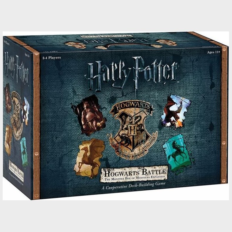 Harry Potter Hogwarts Battle Brtspil - The Monster Box Of Monsters Udvidelse