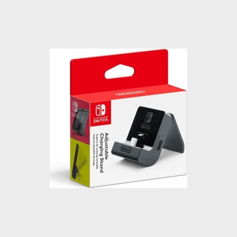 Nintendo Switch - Justerbar Oplader Og Stander