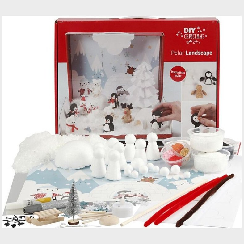 Materialest Til Polarlandskab