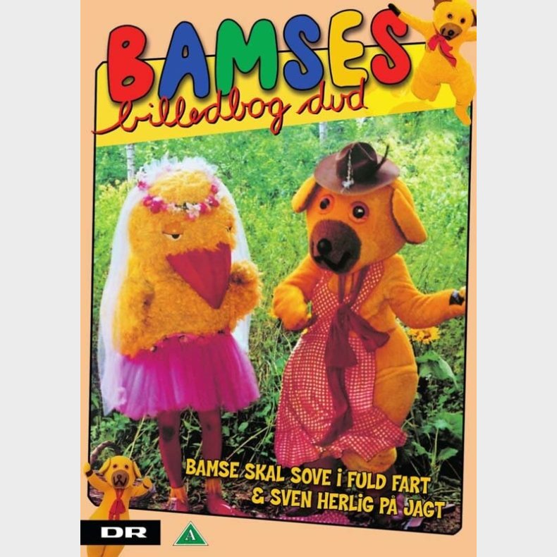 Bamses Billedbog - Bamse Skal Sove I Fuld Fart &amp; Sven Herlig P Jagt - DVD - Film