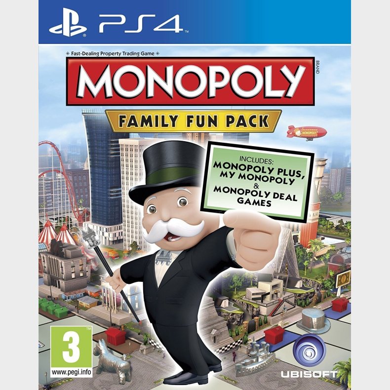 Monopoly Family Fun Pack - PS4