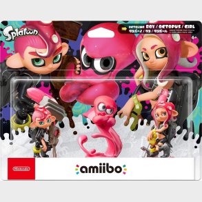 Nintendo Amiibo: Splatoon Octoling Figurer - 3-pak