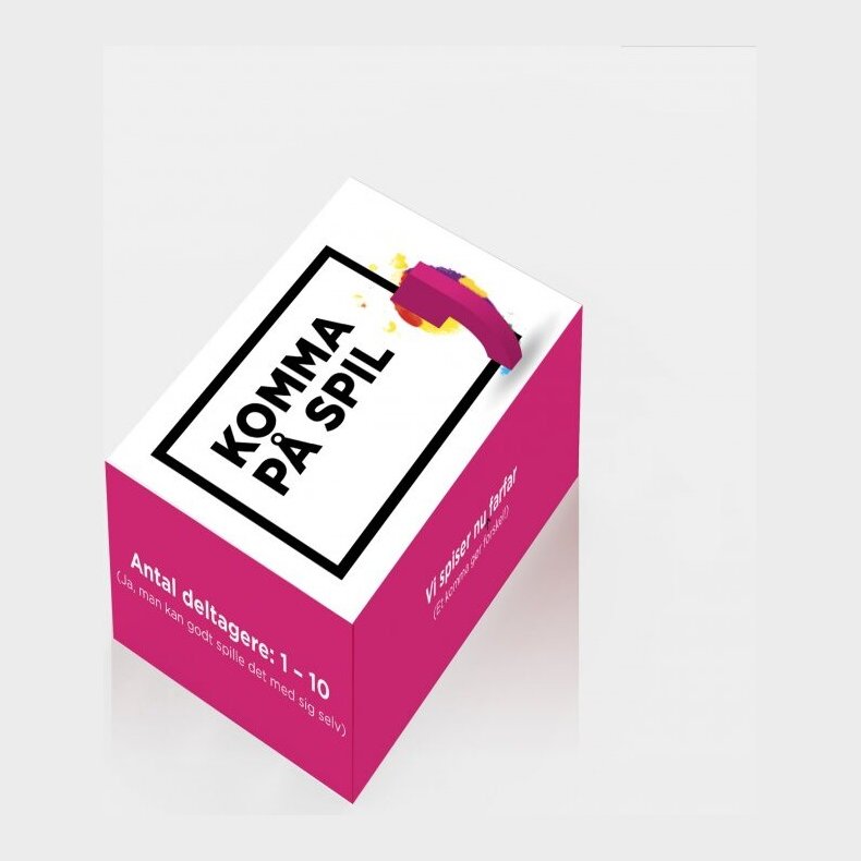 Komma P Spil - Kortspil Om At Stte Komma