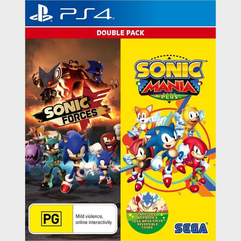 Sonic Mania Plus And Sonic Forces Double Pack - PS4
