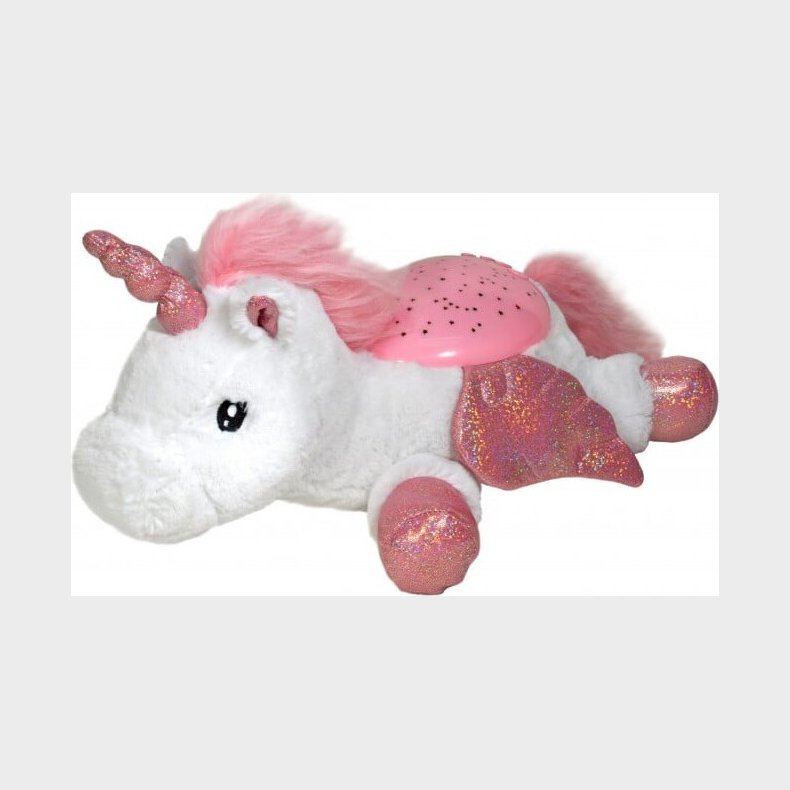 Cloud B - Natlampe Bamse Med Stjernehimmel - Twilight Buddies - Enhjrning