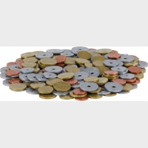 Legepenge - 200 Plastik Mnter