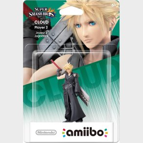Nintendo Amiibo Figur - Cloud Player 2 Figur - Super Smash Bros.