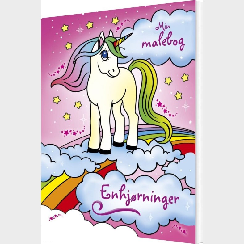 Min Malebog: Enhjrninger - Diverse - Bog