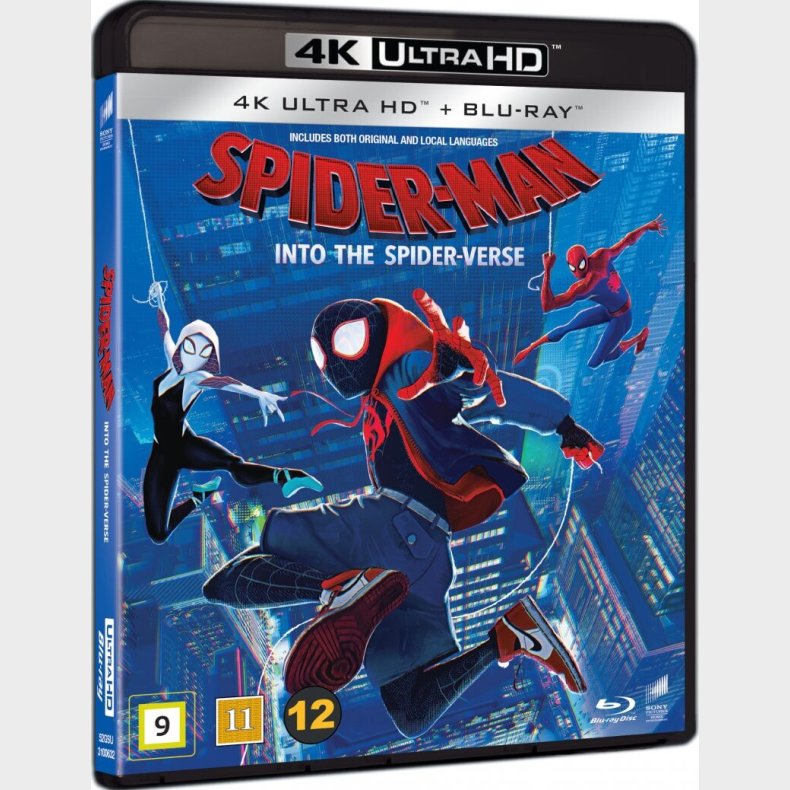 Spider-man: Into The Spider-verse - 4K Blu-Ray