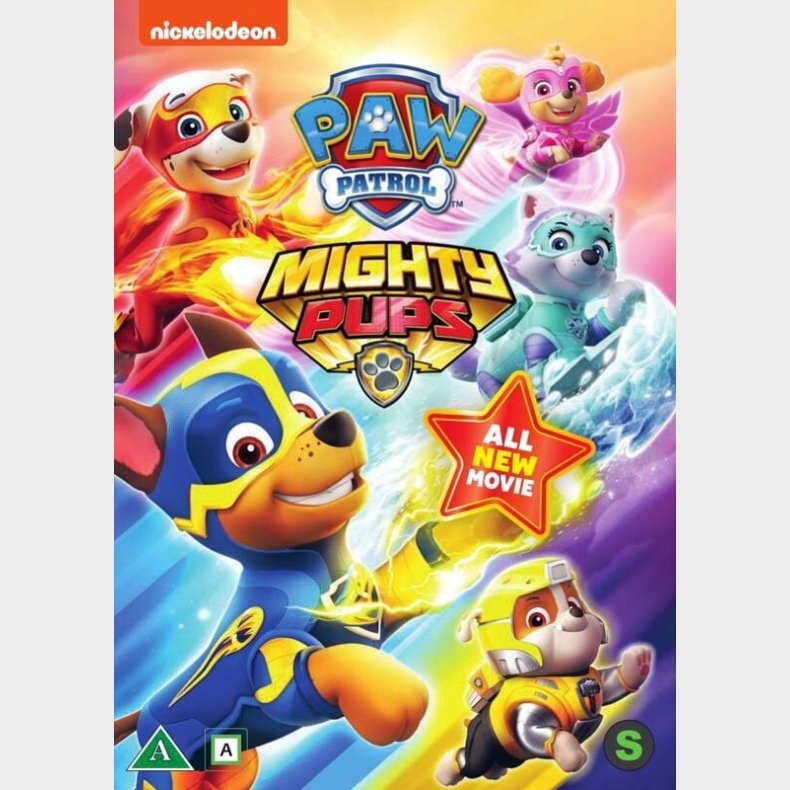 Paw Patrol - Mighty Pups - DVD - Film