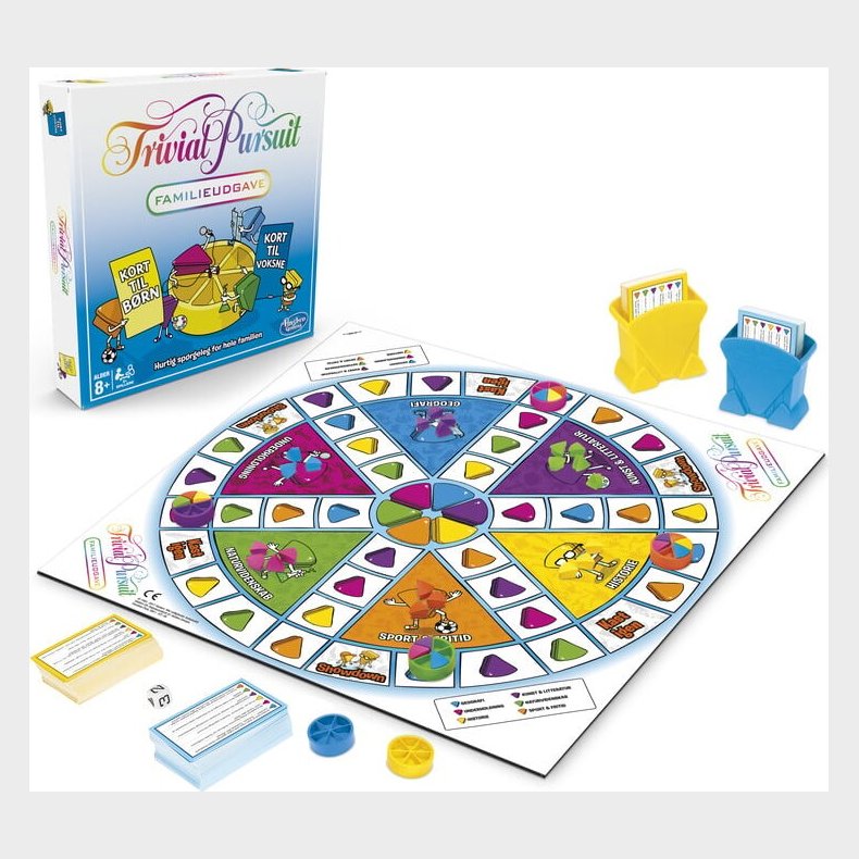 Trivial Pursuit - Familie Udgaven - Dansk