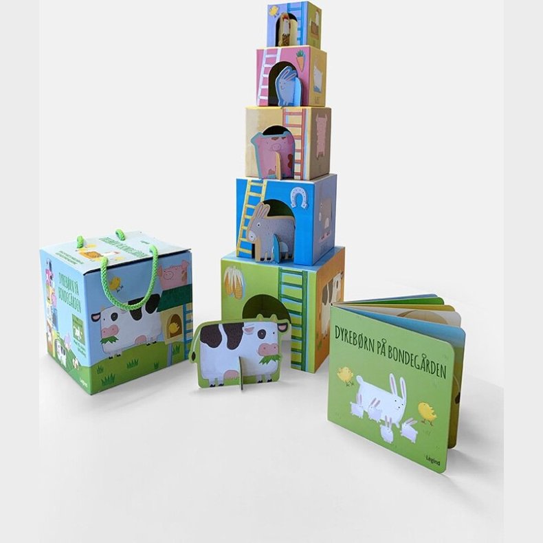 Stabeltrn, Bog Og Figurer - Dyrebrn P Bondegrden