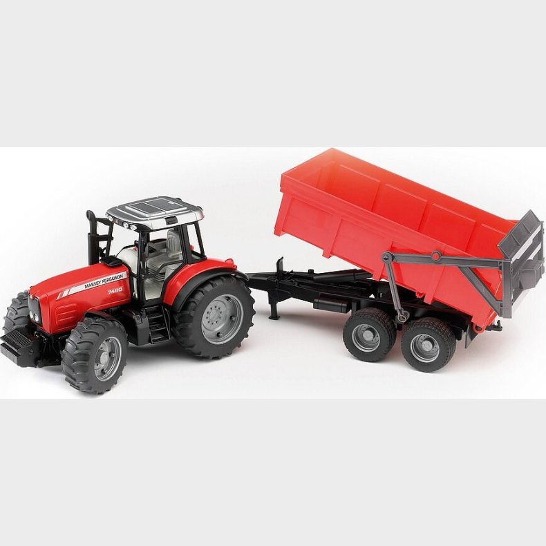 Bruder - Massey Ferguson 7480 Med Tippevogn - Br2045