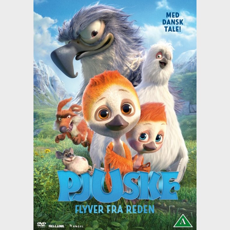 Pjuske Flyver Fra Reden - DVD - Film