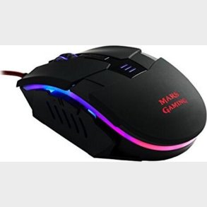 Mars Gaming Mm116 - Led Gaming Mus - 3200 Dpi - Sort