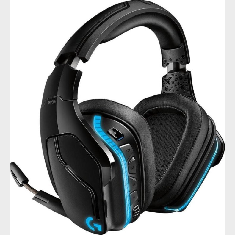 Logitech G935 - Trdls 7.1 Over-ear Gaming Headset Med Lightsync Belysning