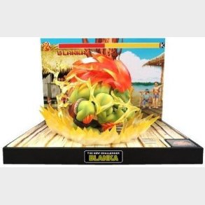 Street Fighter - Figur Med Lys Og Lyd - The New Challenger - Blanka