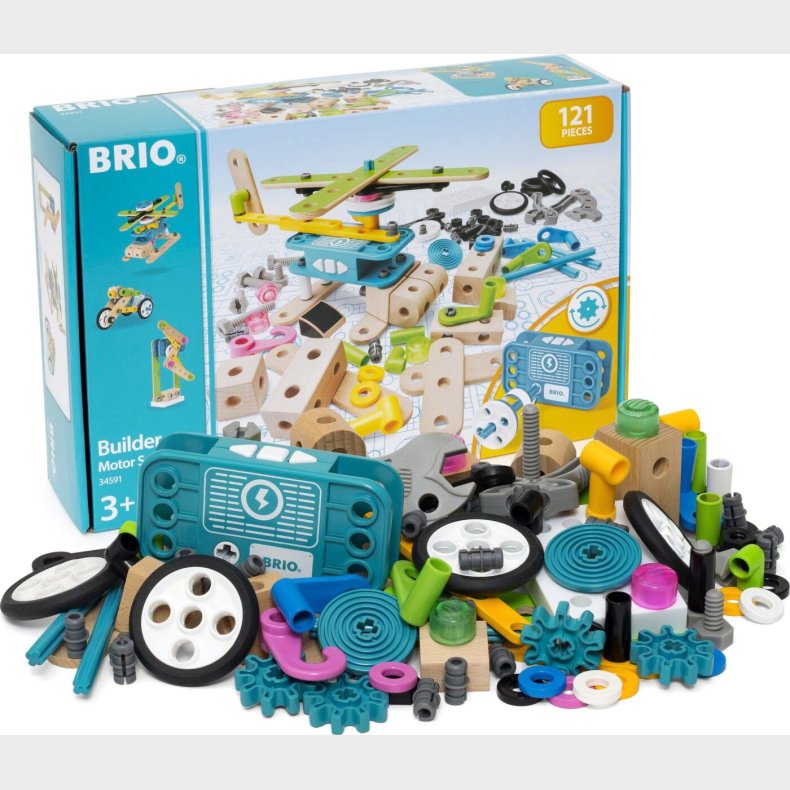 Brio - Builder Byggest - 121 Dele - 34591