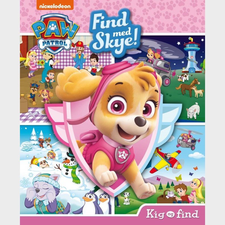 Nickelodeon Kig &amp; Find Paw Patrol Skye - Diverse - Bog