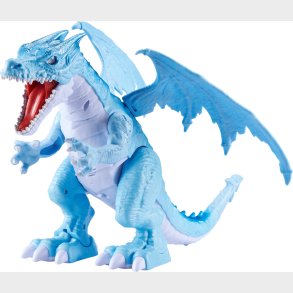 Zuru Robo Alive - Robot Drage Legetj Med Lyd Og Lys - Isdrage