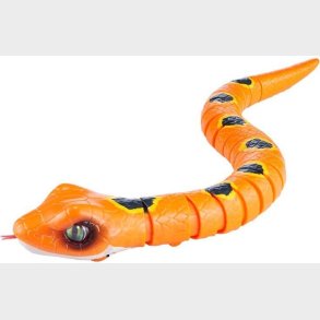 Robo Alive - Robot Slange Legetj Med Lyd Og Lys - Orange