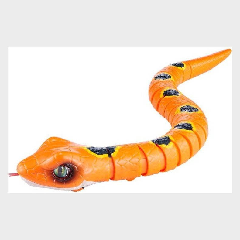 Robo Alive - Robot Slange Legetj Med Lyd Og Lys - Orange