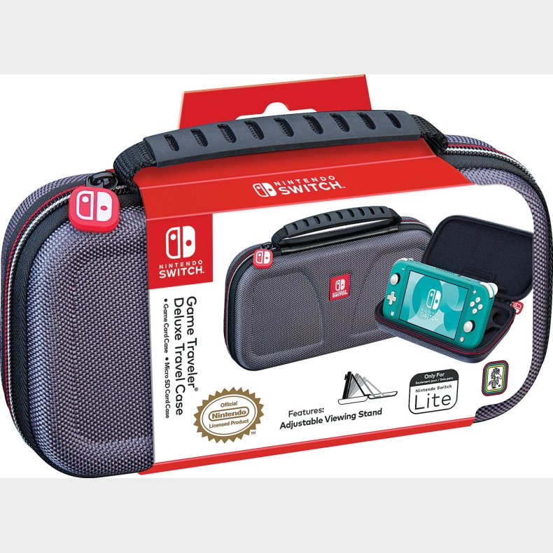 Nintendo Switch Lite - Deluxe Travel Case - Etui Og Skrmbeskytter