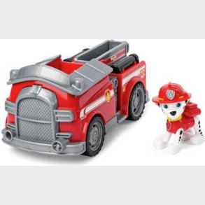 Paw Patrol - Brandbil Legetj Med Figur - Marshall