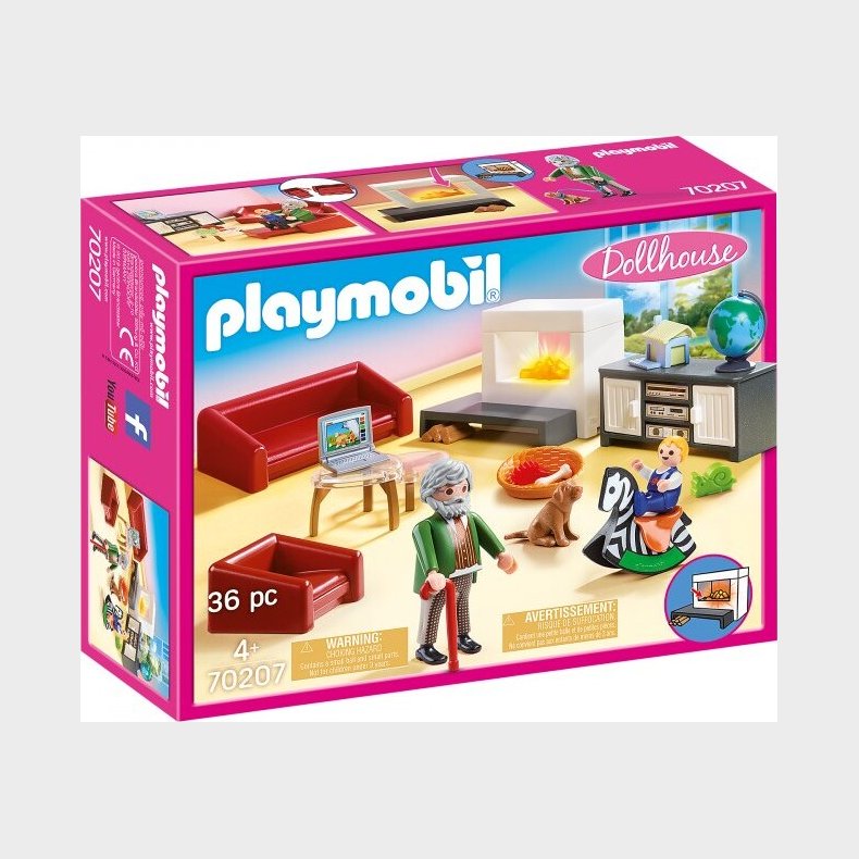 Playmobil Dollhouse - Hyggelig Stue - 70207