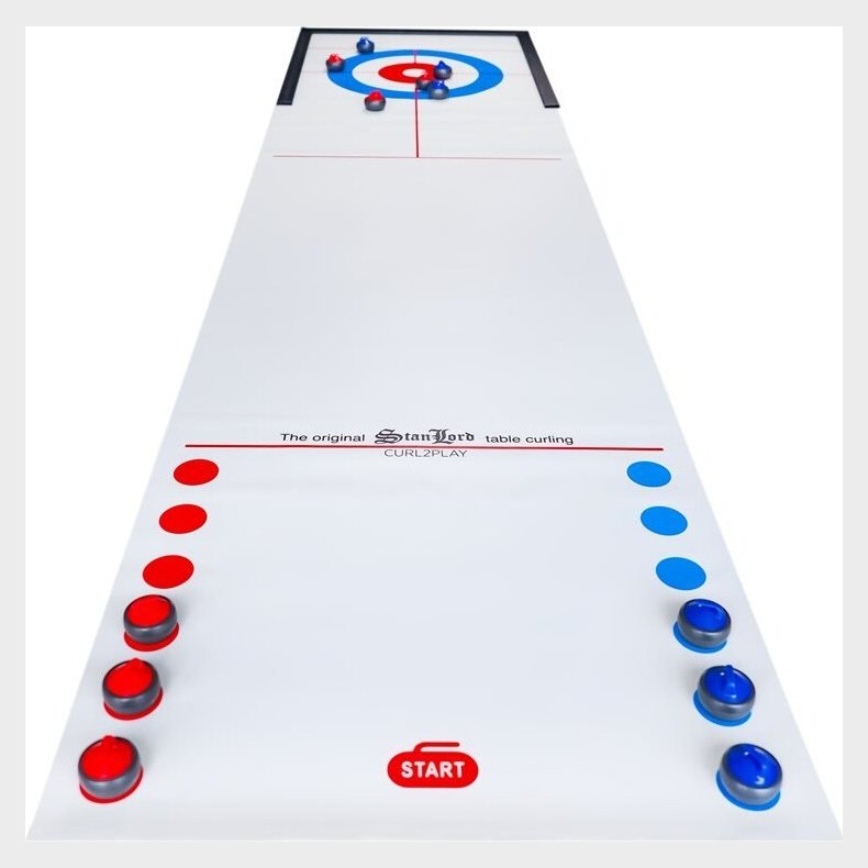Stanlord Curl2play - Bord Curling Spil