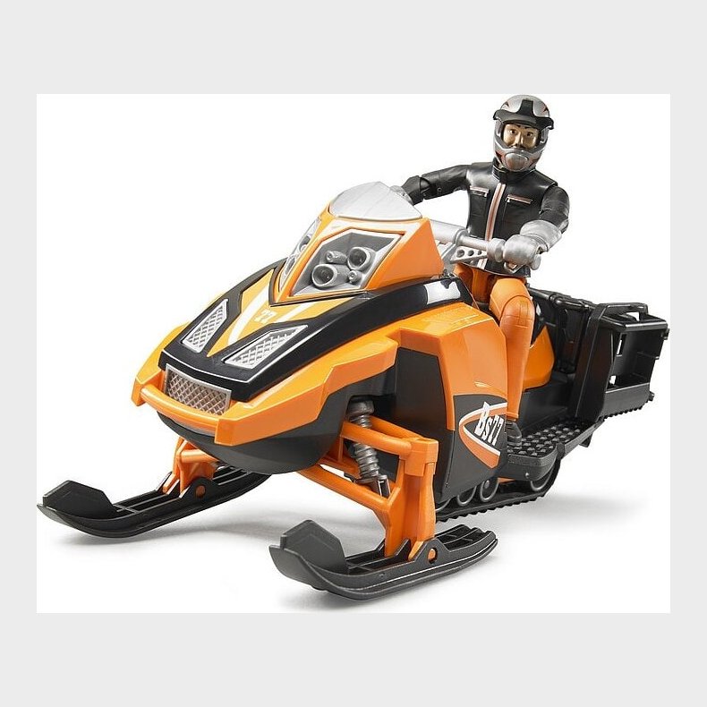 Bruder - Snescooter Legetj Med Action Figur