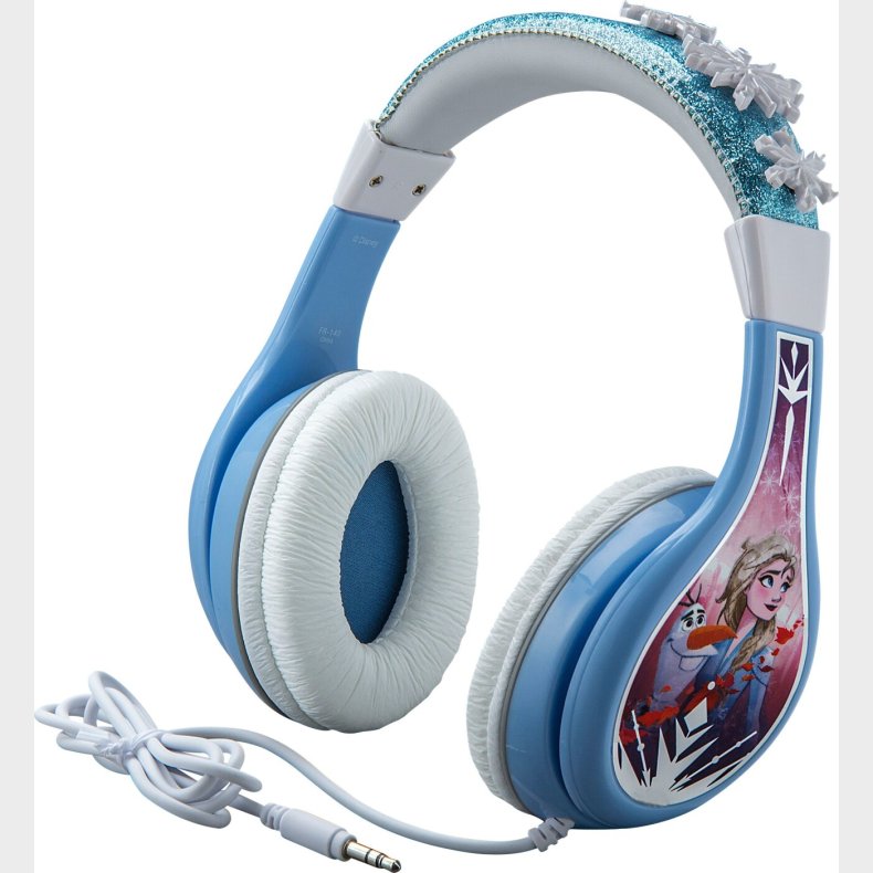 Ekids - Frost 2 - On-ear Hovedtelefoner Med Volumekontrol - Bl