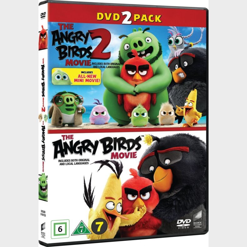 Angry Birds - The Movie 1-2 - DVD - Film