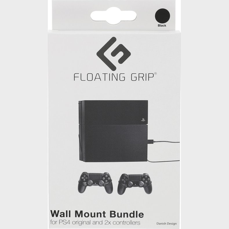 Floating Grip - Vgbeslag Til Playstation 4 Original Og Controllers - Sort