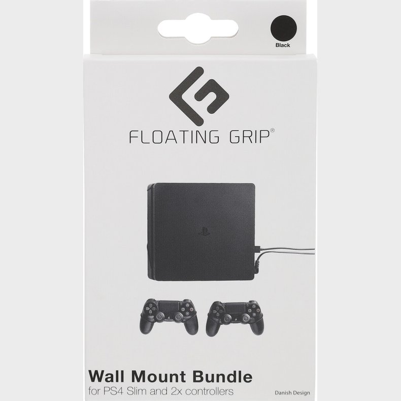 Floating Grip - Vgbeslag Til Playstation 4 Slim Og Controllers - Sort