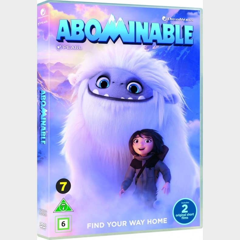 Den Lille Afskyelige Snemand / Abominable - 2019 - DVD - Film