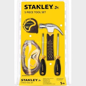 Stanley Vrktjsst Med Hammer, Skruetrkkere, Sikkerhedsbriller Og Mlebnd