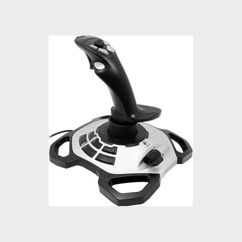 Logitech - Joystick Til Pc - Extreme 3d Pro Precision - Sort Hvid