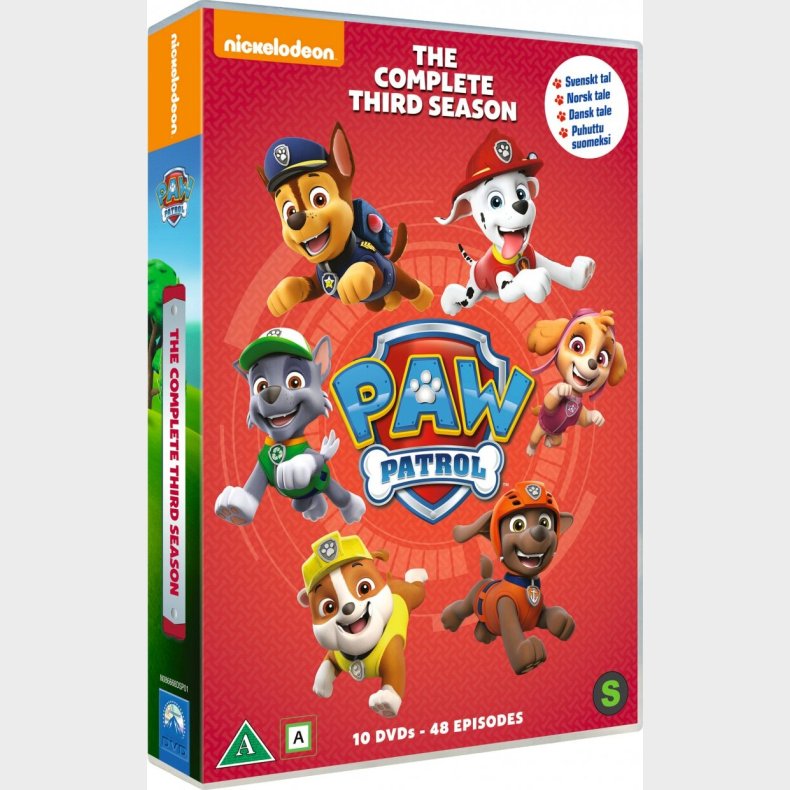 Paw Patrol - Sson 3 - Vol. 1-10 - DVD - Film