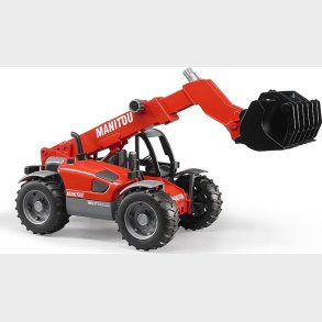 Bruder - Manitou Maniscopic Mlt 633 - Teleskoplsser - Br2125 - Rd